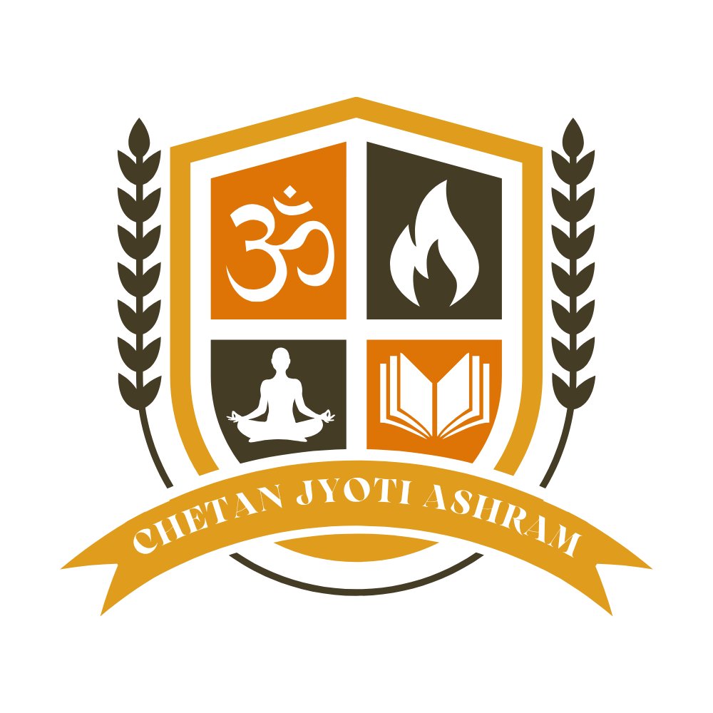 Chetan Jyoti Ashram logo